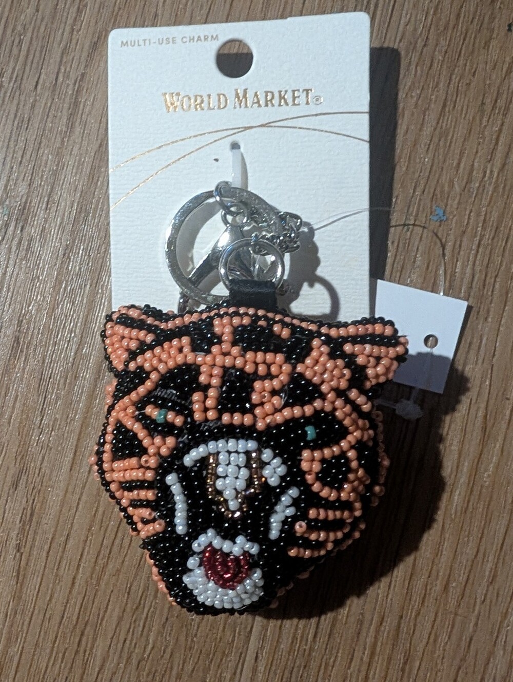 Hand Beaded Bag Charm Lot; 10pcs From World Market - Picture 3 of 16